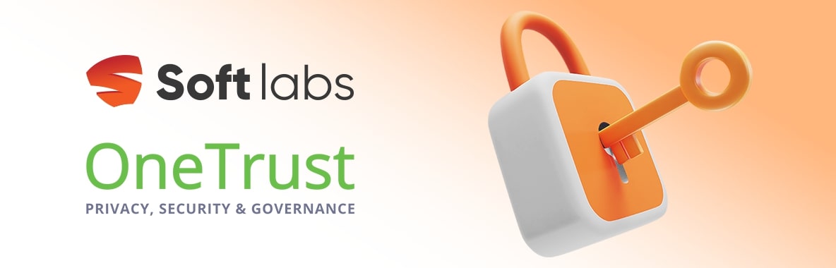 Softlabs-Onetrust-1184x380 Integration with OneTrust for improved GDPR compliance